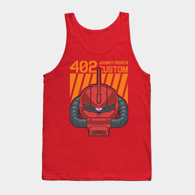 Zaku II Johnny Ridden Tank Top by don_kuma